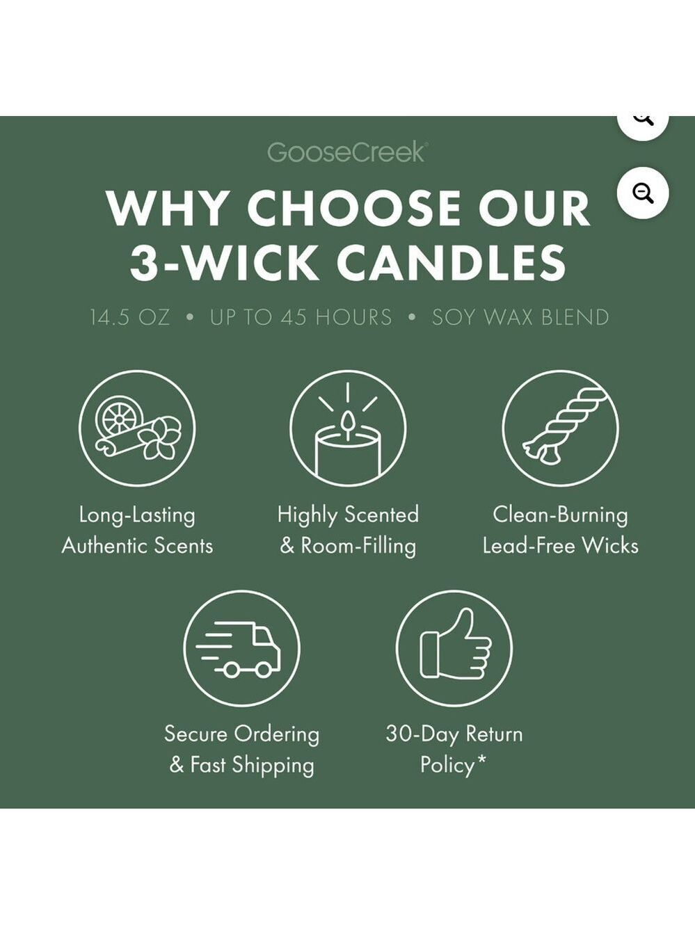 Harry Potter Slytherin 3-Wick Candle by Goose Creek 14.5 oz NEW - Picture 6 of 15